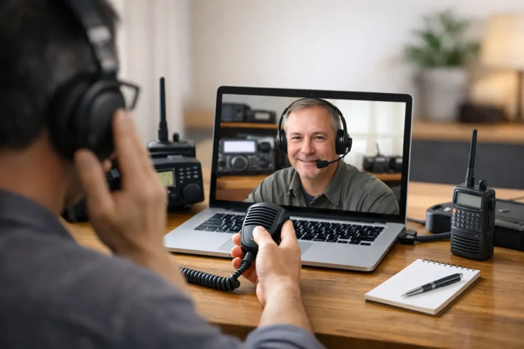How Online Ham Radio Exams Work