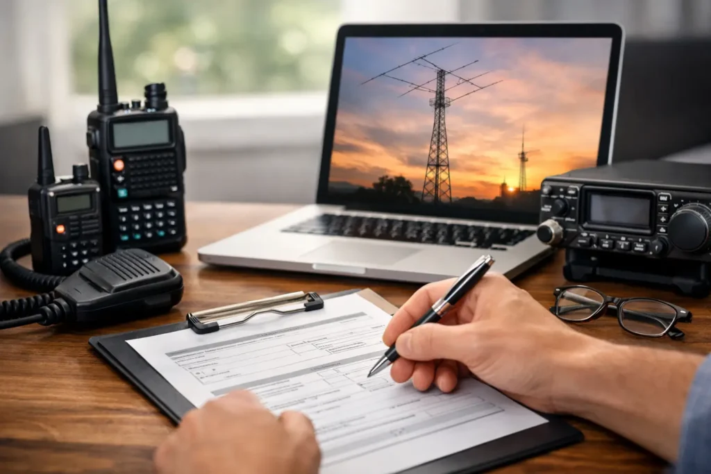 FCC Exam Application Guide for Ham Radio
