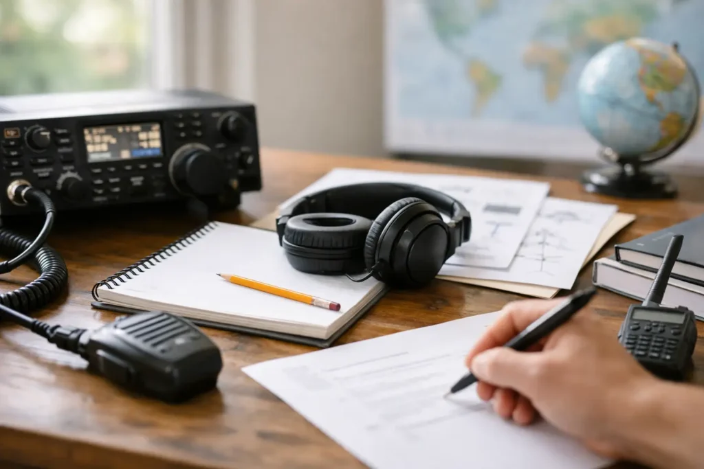 Ham Radio Exam Study Guidance for Test Day